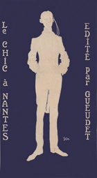 Carte gauffrée, Le Chic à Nantes, Geudet, s.d. geud